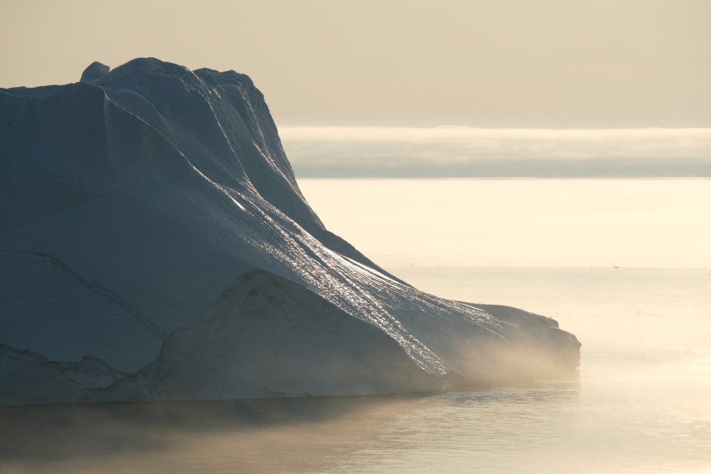 iceberg derritiéndose