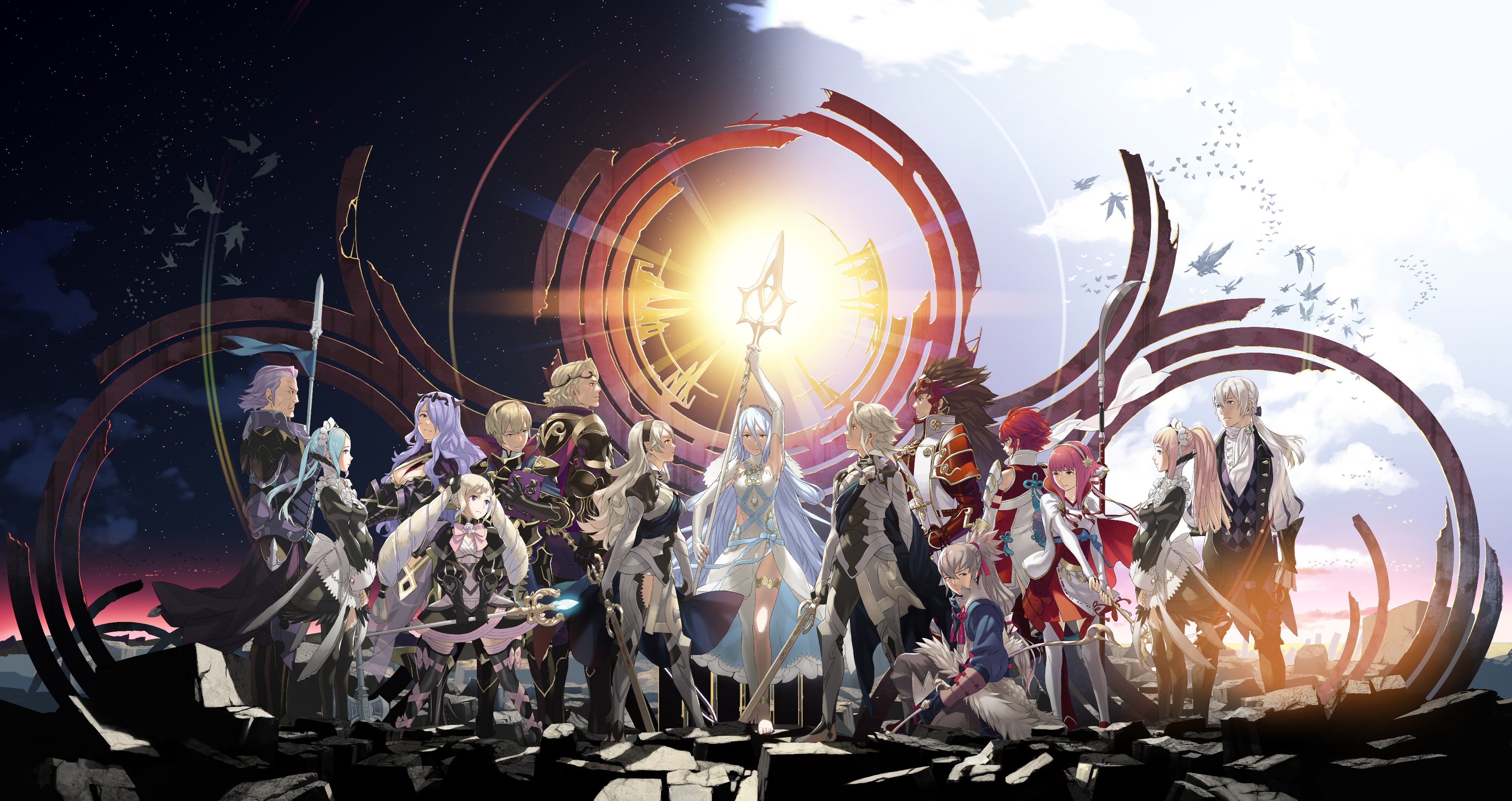 Fire Emblem Fates Key Art