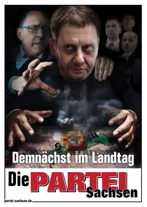 Die PARTEI Wahlplakat