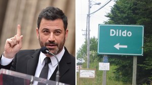 Dildo, a community of about 1,200 people in Newfoundland, has been buzzing with excitement lately. It vibrates and shudders under a thousand Townie tourists clambering to jump on the bandwagon and steal one of its road signs.