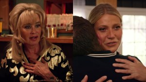 a screenshot of jessica lange and gwyneth paltrow in ryan murphy's upcoming netflix original series "the politician"