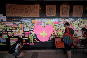 hong kong protests stabbing