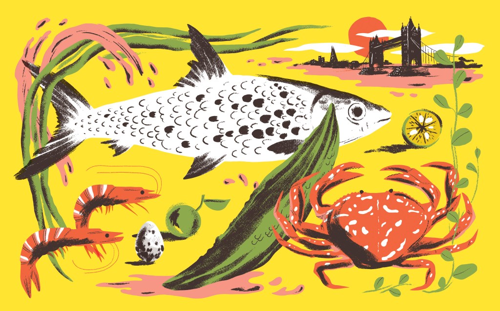 Filipino food illustration by Elnora Turner