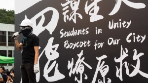 Hong Kong's Students Skip School as Protests Spread to the Classroom