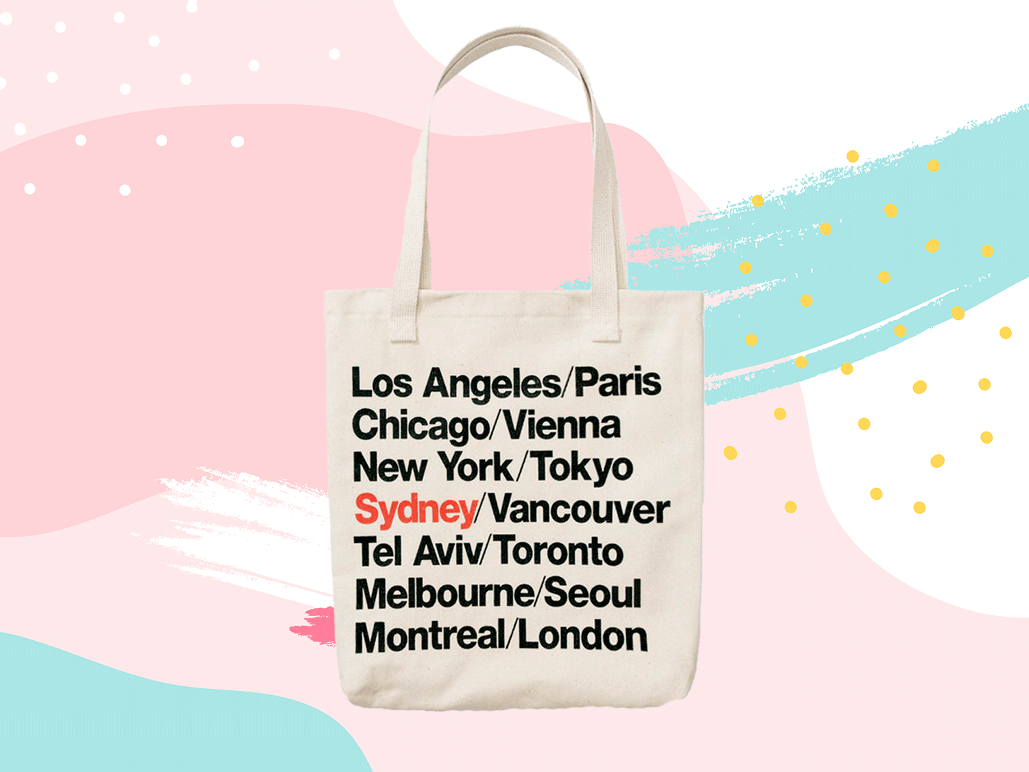 american apparel tote bag