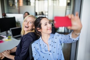 Work wives photo by Luis Alvarez​/Getty Images