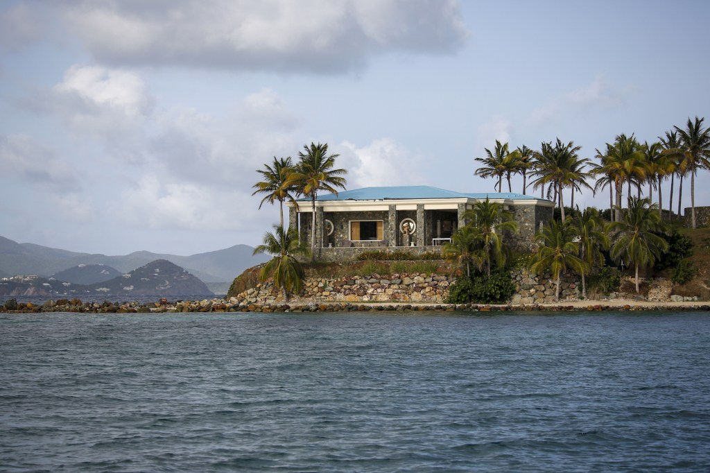 jeffrey epstein island