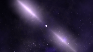 Concept art of a pulsar. Image: NASA​