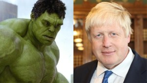 The Hulk and Boris Johnson