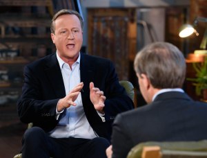 David Cameron ITV interview