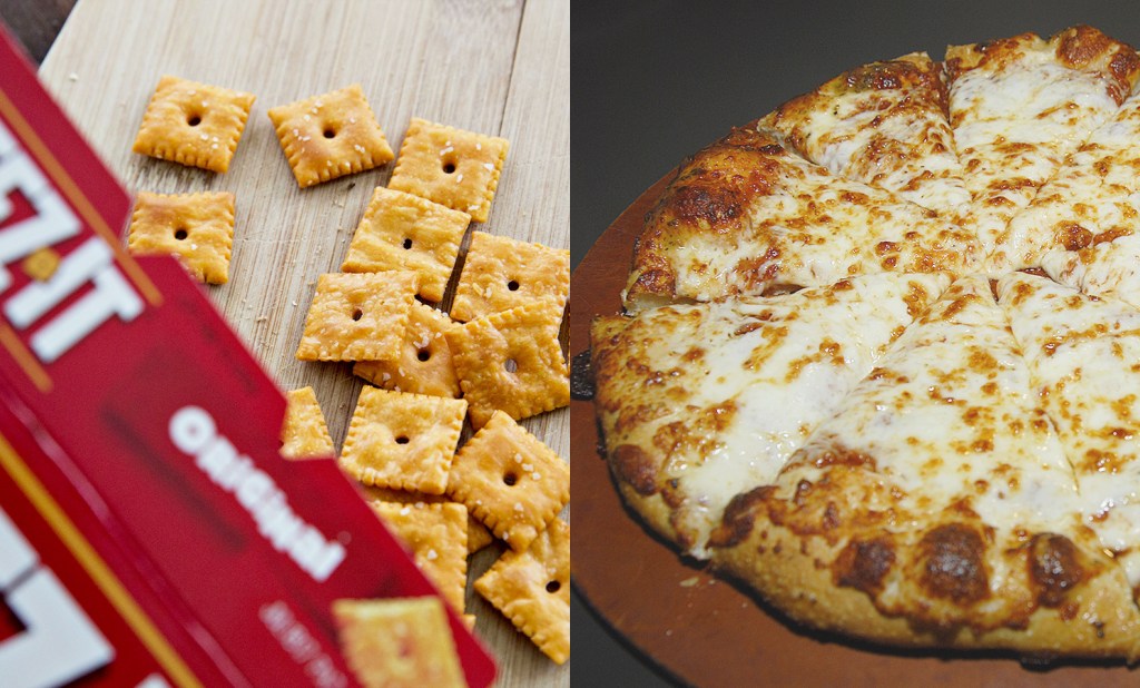 cheez-it crackers pizza hut