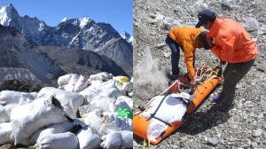 Müll und Leichen auf dem Mount Everest