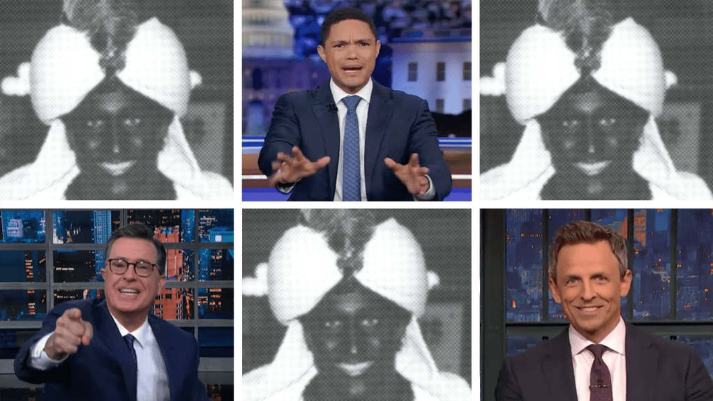 As one would expect when, uh... three separate incidents of a world leader donning blackface and brownface come out, there were plenty of takes to be had. So, of course, comedy writers couldn’t help but weigh in.