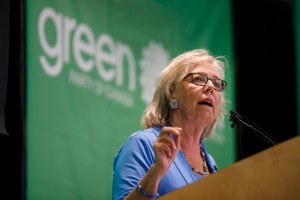 Green Party of Canada leader Elizabeth May drug possession