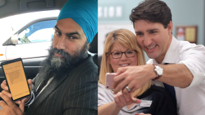 Federal Canadian party leaders Jagmeet Singh and Justin Trudeau share their mobile and wireless affordability strategy