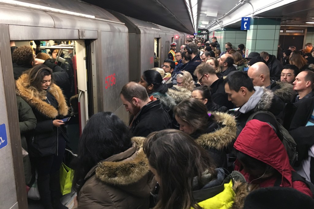 Most Toronto subway riders denied wireless services while underground.