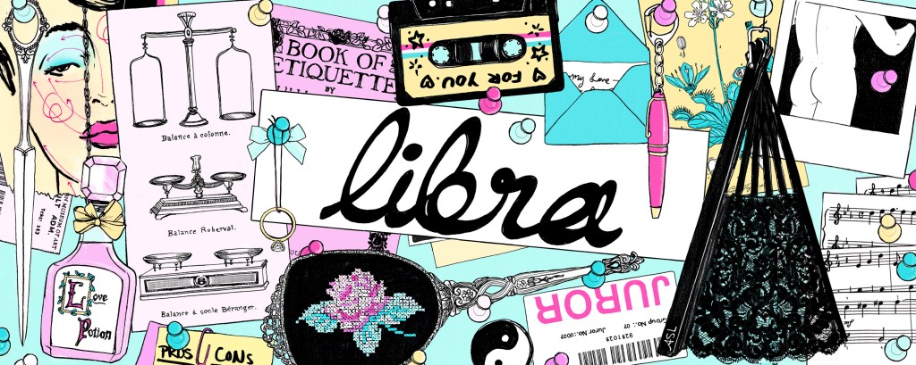 Libra collage