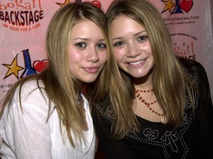 Mary-Kate and Ashely Olsen