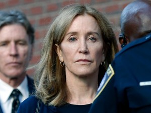 Cover: Felicity Huffman leaves federal court with her brother Moore Huffman Jr. following, after she was sentenced in a nationwide college admissions bribery scandal, Friday, Sept. 13, 2019, in Boston. (AP Photo/Michael Dwyer)