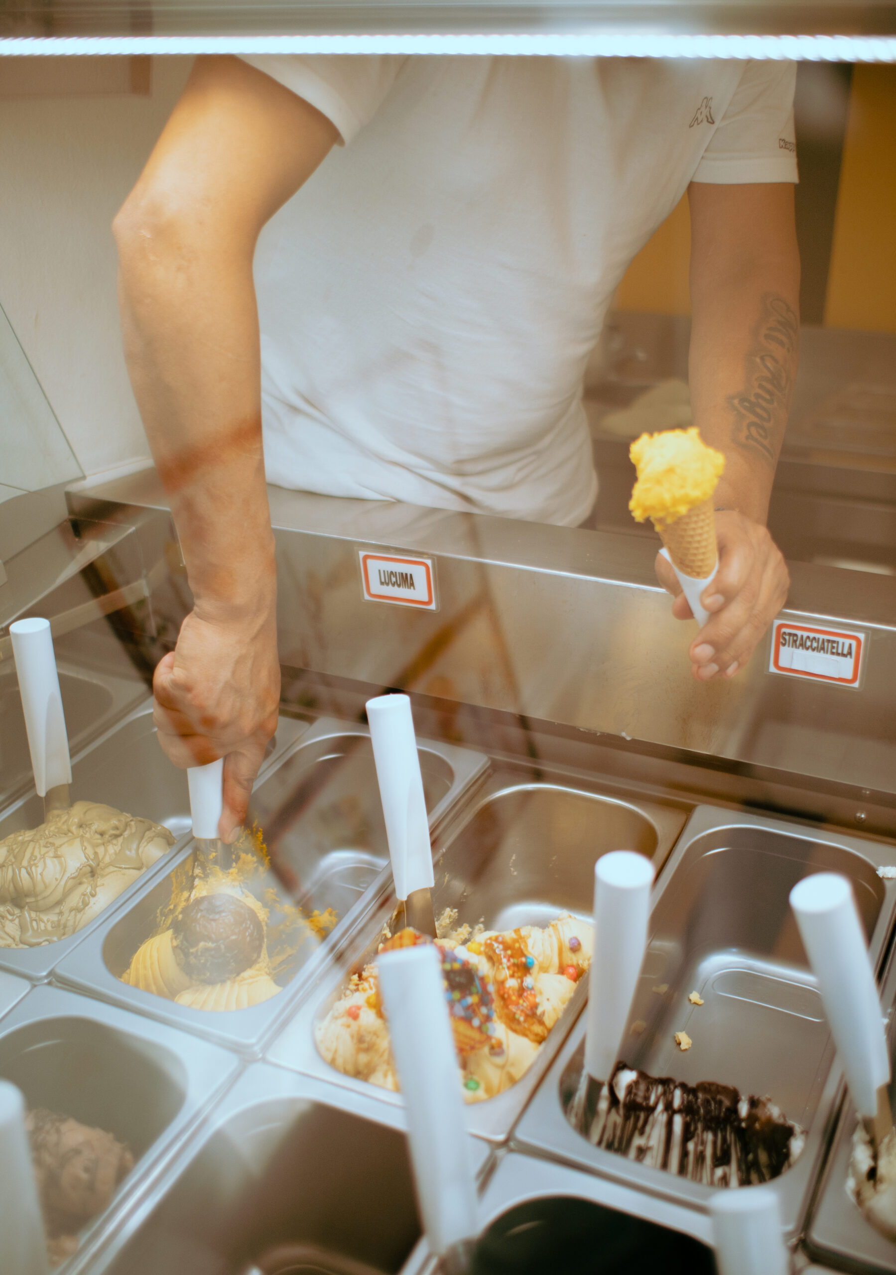 Cucina peruviana a Milano: gelateria Mango Esotico