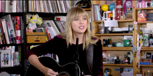 Watch Taylor Swift's Surprisingly Charming 'Tiny Desk' Concert