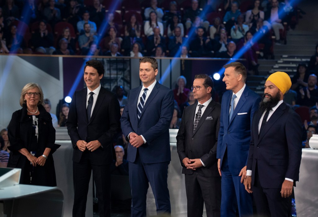 Canada's leadership candidates, Justin trudeau,Andrew Scheer, Jagmeet Singh