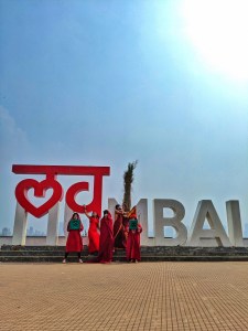 Extinction Rebellion Activists are Dressing Up in Red Saris in Mumbai To Call Attention to the Climate Crisis