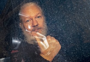 File photo dated 11/04/19 of Julian Assange who is expected to appear in person in court today, as his extradition case continues.