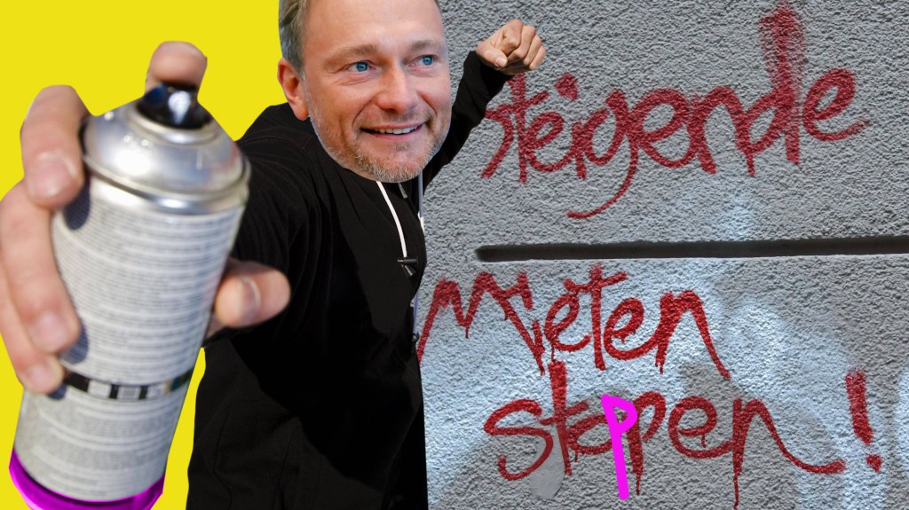 Lindner und eine Spraydose