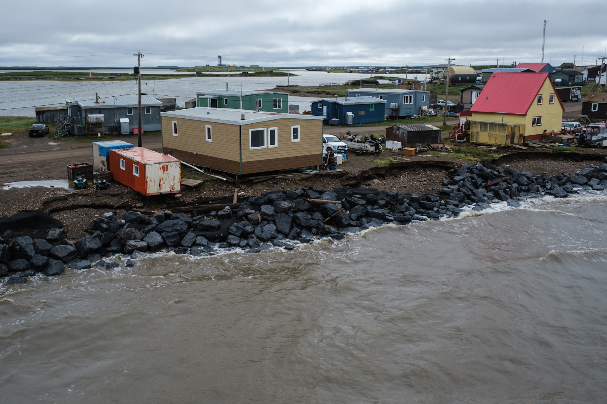 The ocean-facing side of The Point, August 2019.