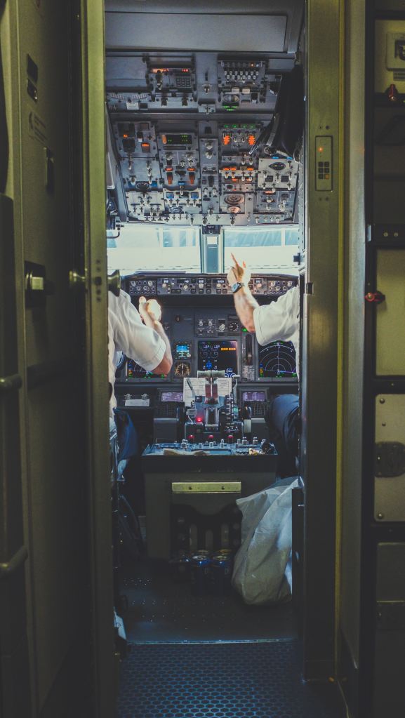 pilot in china grounded cockpit woman