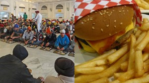 Community Kitchens at Gurdwaras in Punjab are now serving burger and pizza for free