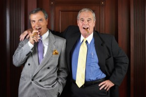 two rich guys with cigars