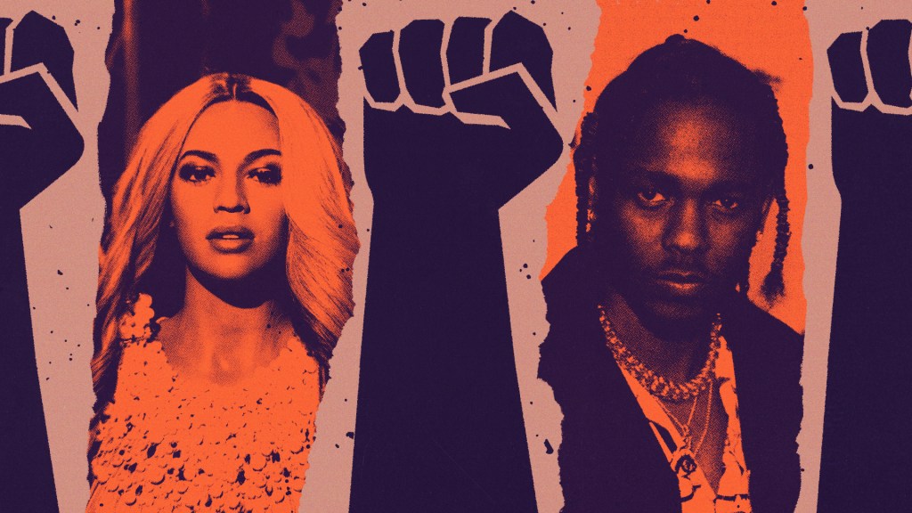 musica nera di protesta beyoncé kendrick lamar