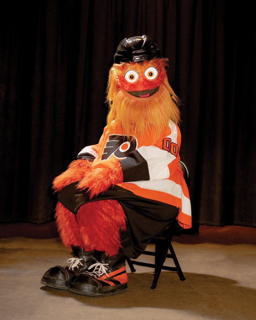 portrait of Gritty the Mascot