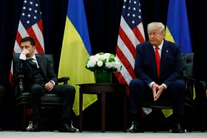 New Call Transcript Contradicts Original White House Claim that Trump talked about Corruption on Zelensky’s First Call