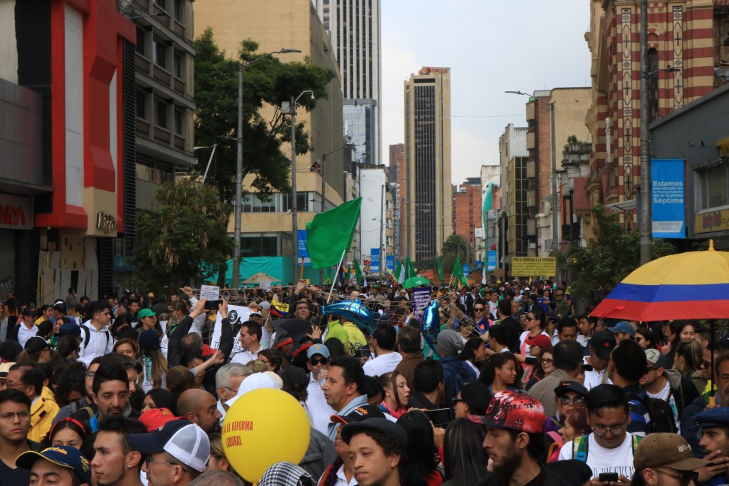 Colombians Have Watched Their Neighbors Rise Up. Now They're Taking To The Streets