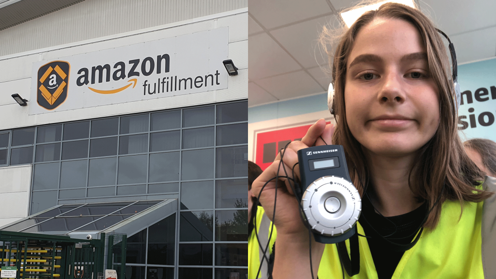 amazon fulfilment centre in Engeland