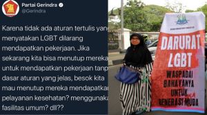 Gerindra Tolak Larangan LGBT Jadi CPNS Kejaksaan, Diserang Netizen Fadli Zon Sufmi Dasco Ahmad Berubah Sikap Jadi Anti-LGBT