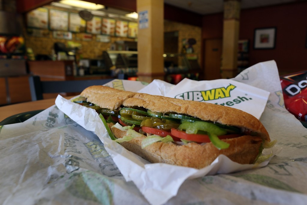 Sándwich de Subway