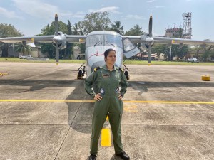 Indian Navy first female pilot