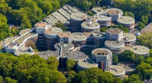 Die Universität Duisburg-Essen von oben