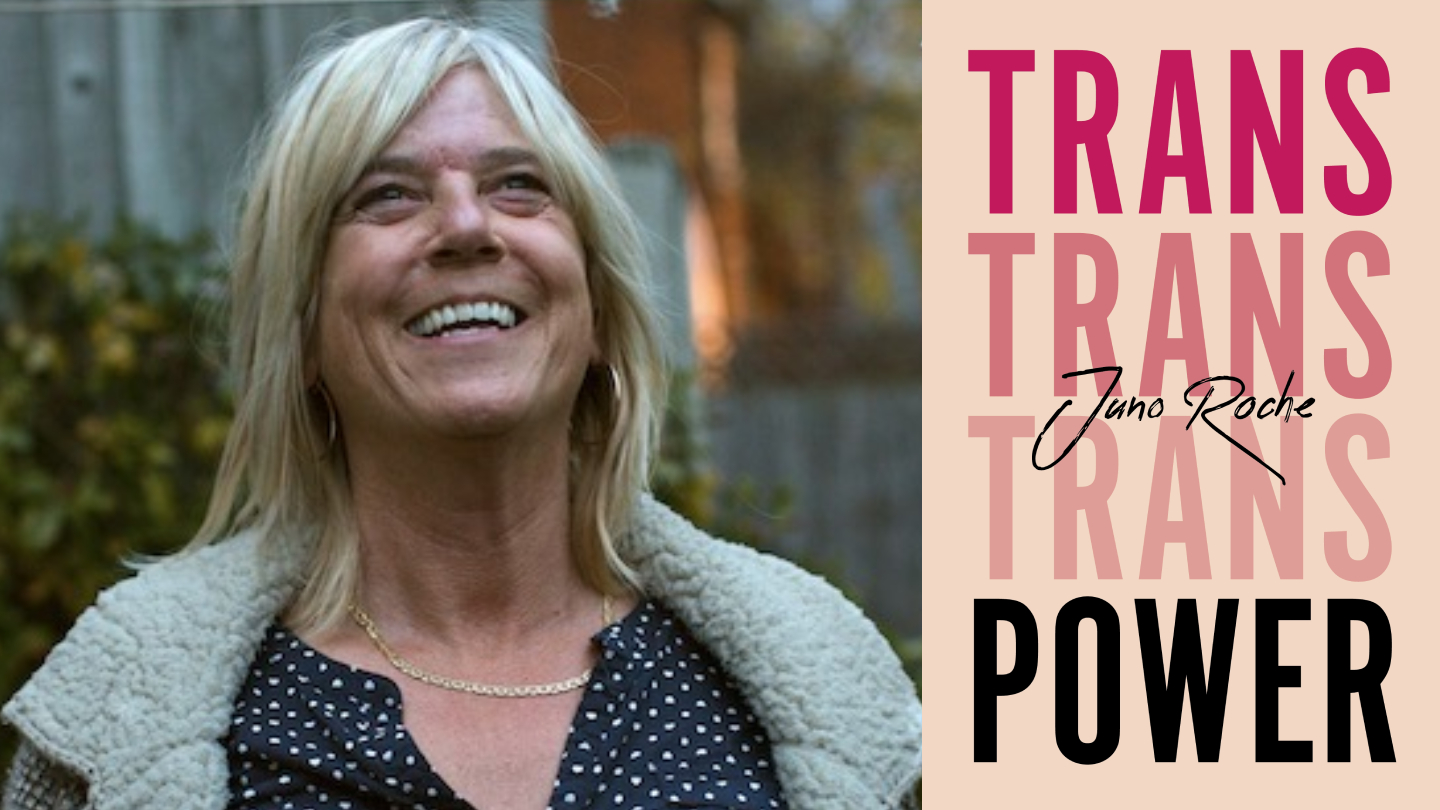 Juno Roche with Trans Power