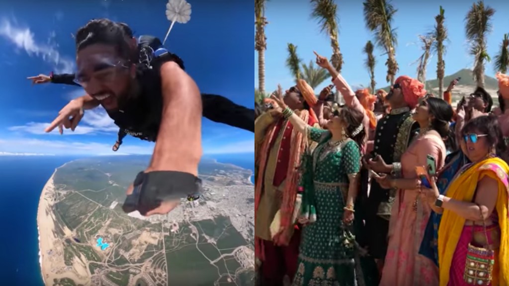 Meet the Groom Who Went Viral After Skydiving Into His Own Wedding