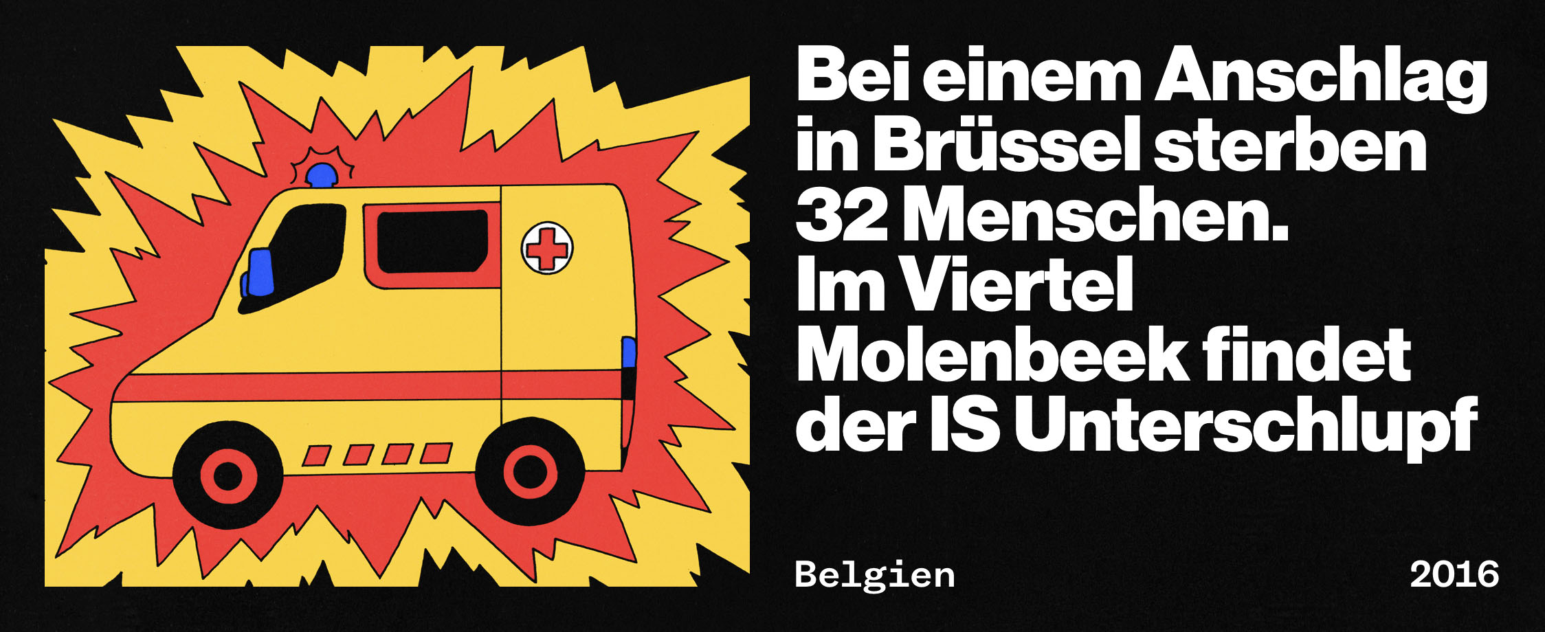 Bei einem Anschlag in Brüssel sterben 32 Menschen. Im Viertel Molenbeek findet der IS Unterschlupf, Trump bezeichnet Brüssel als