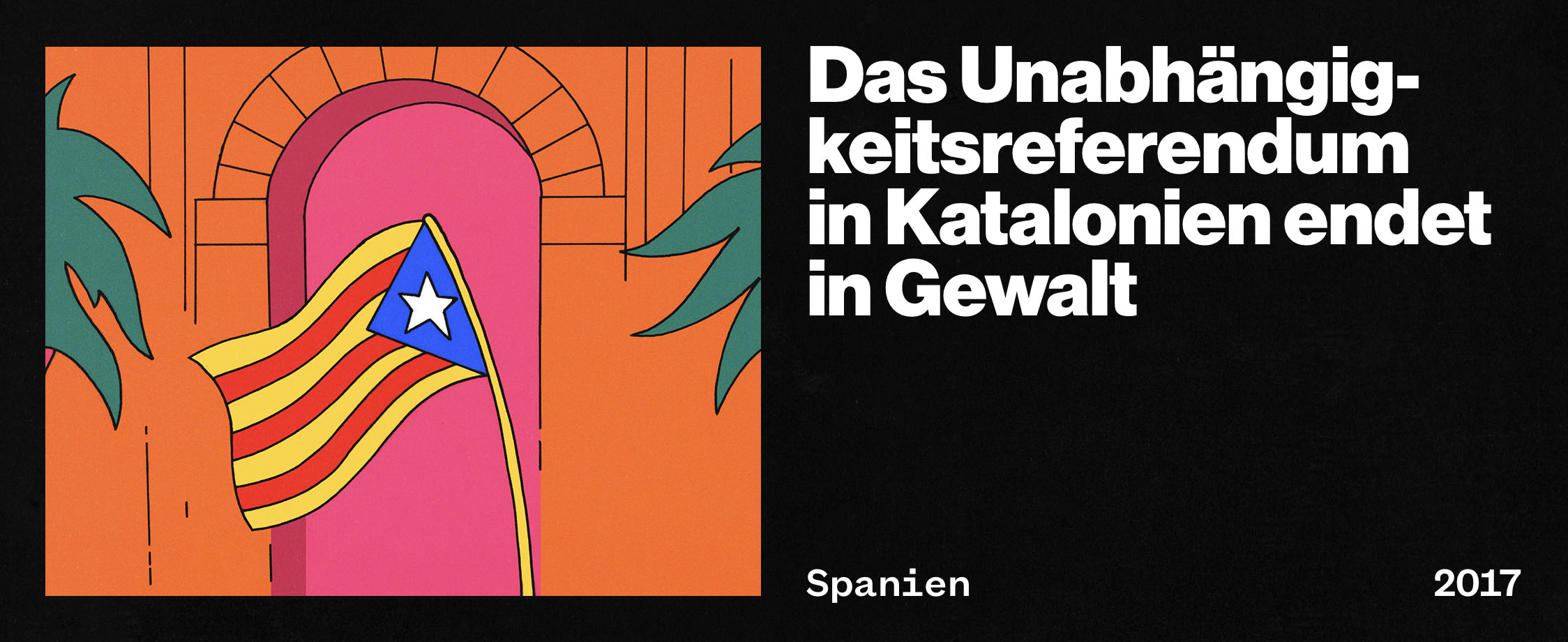 Das Unabhängigkeitsreferendum in Katalonien endet in Gewalt