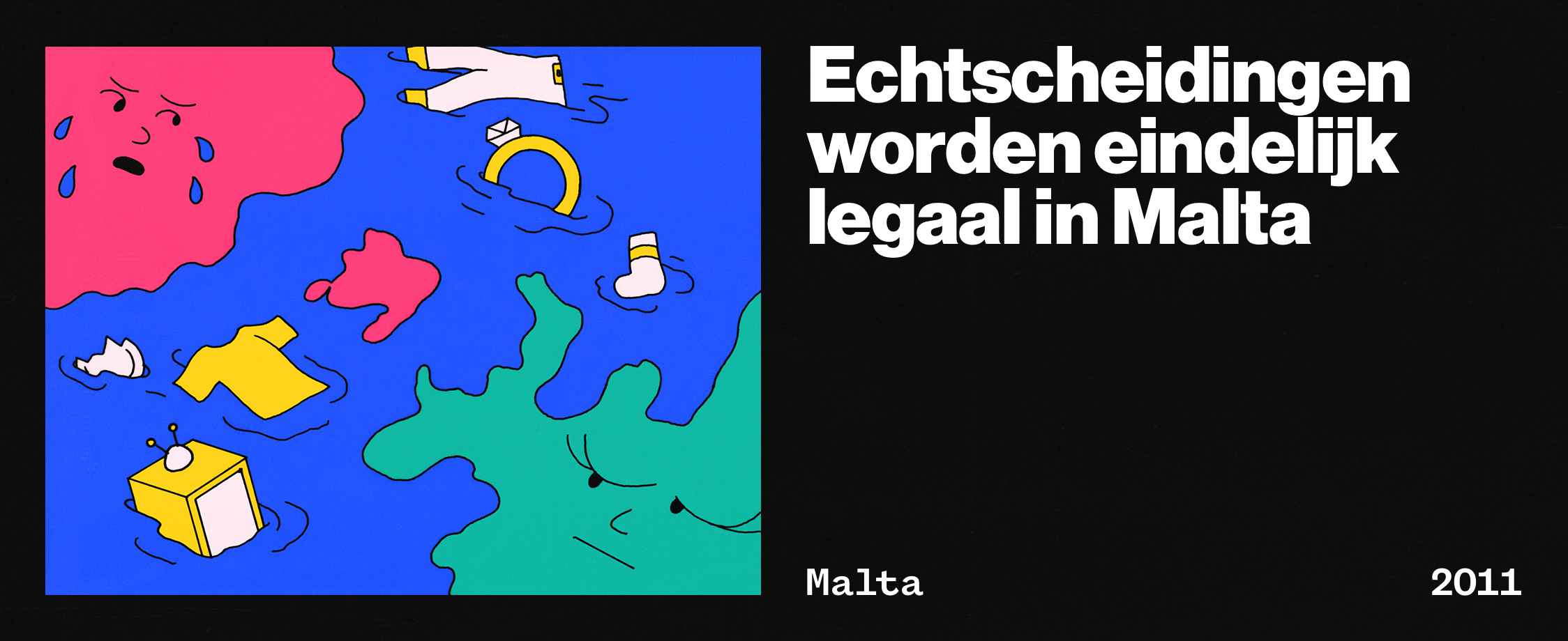 Echtscheidingen worden eindelijk legaal in malta