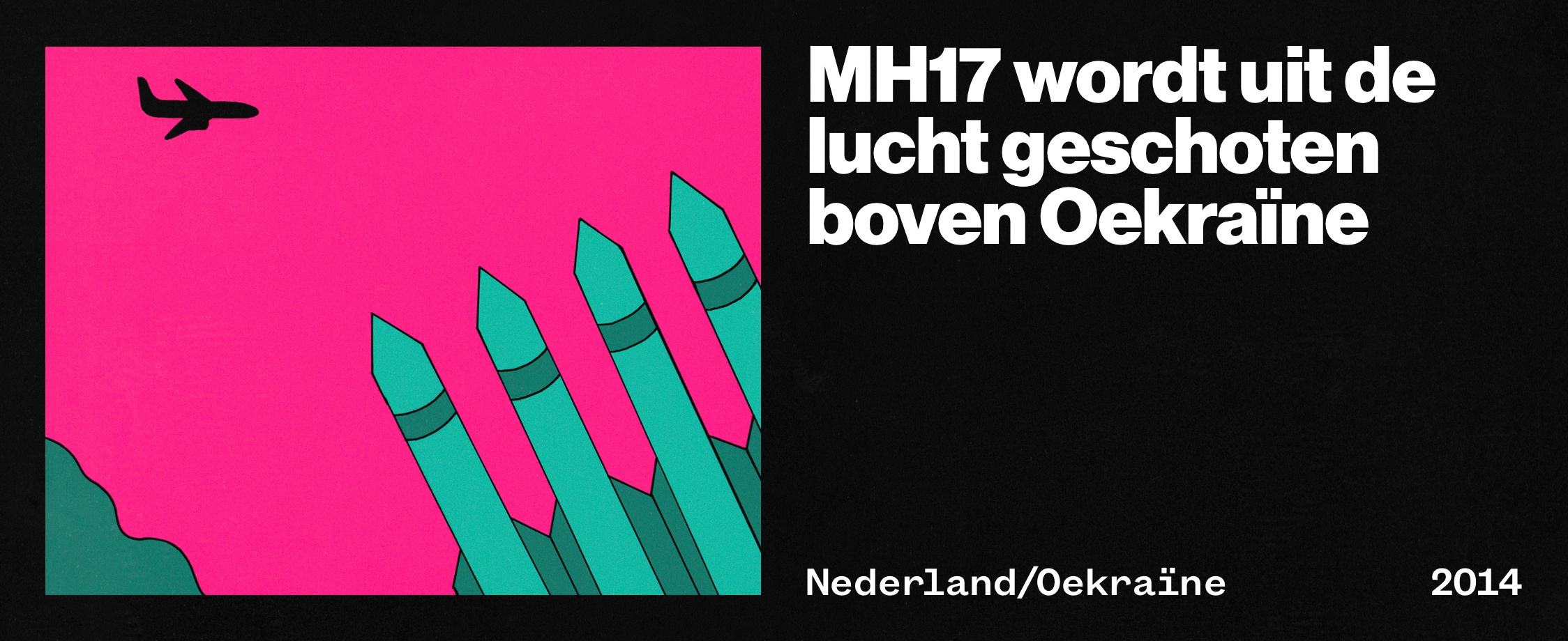 MH17 wordt uit de lucht geschoten op een vlucht van Amsterdam naar Kuala Lumpur