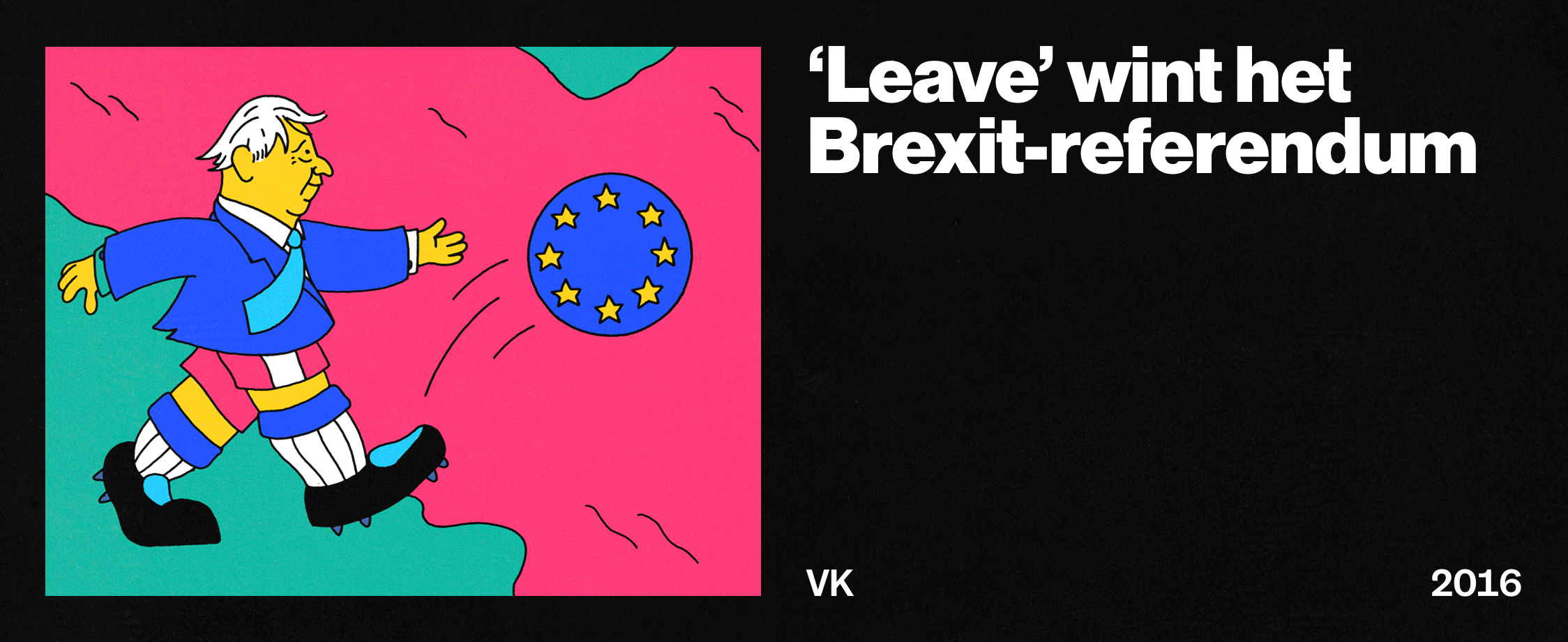 Leave wint het Brexit-referendum