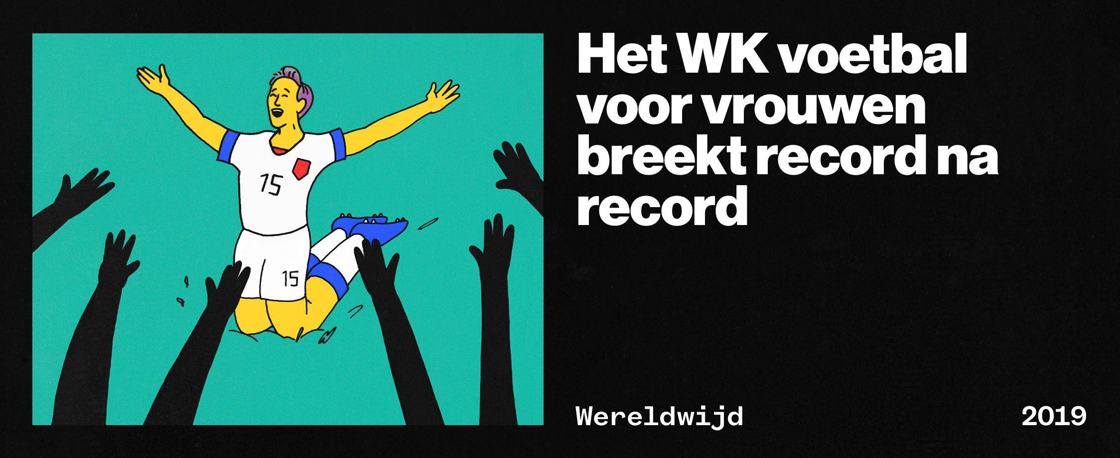 Het WK voetbal voor vrouwen breekt record na record